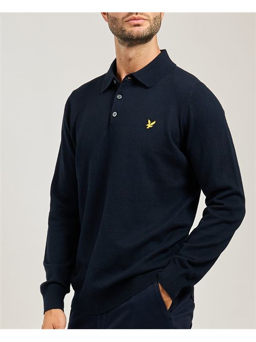 Lyle & Scott men's sweater with buttons LYLE & SCOTT | KN2113VCZ271